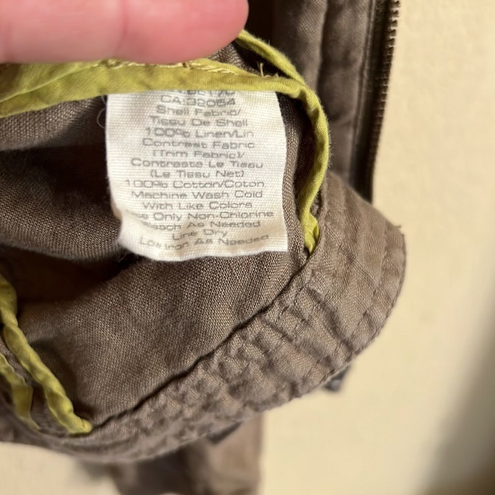 Linen Ruffle Jacket - Picture 6 of 11